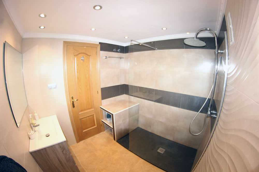 Apartment estepona shower room