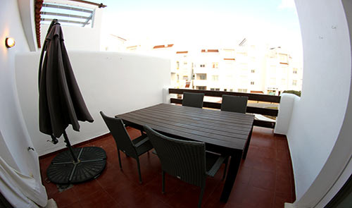 Estepona apartment terrace
