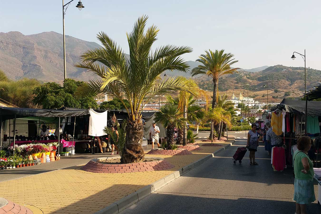 Costa del Sol street market